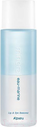 Изображение товара Лосьон для снятия макияжа A'Pieu Mineral Lip&Eye Remover Eau-Marine (100мл)
