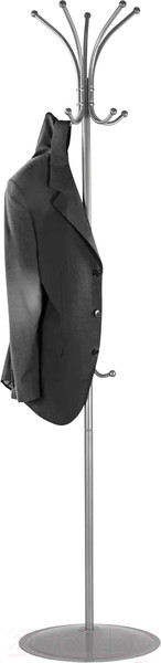 Изображение товара Вешалка для одежды Мебелик Пико 4 (металлик)