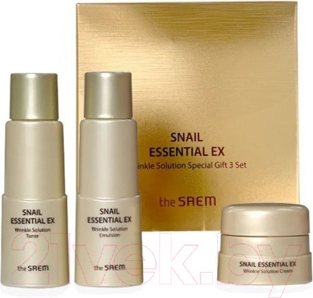 Изображение товара Набор косметики для лица The Saem Snail Essential EX Wrinkle Solution Special Gift 3 Set