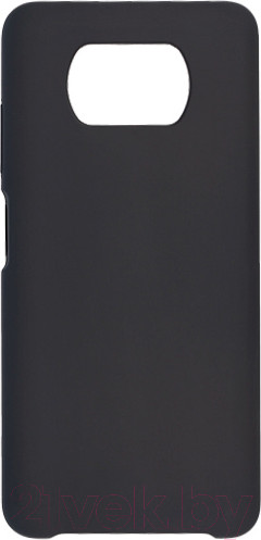 Изображение товара Чехол-накладка Case Matte Lux для Poco X3 (черный)