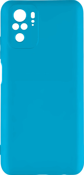Изображение товара Чехол-накладка Case Matte Lux для Redmi Note 10 (4G) / Redmi Note 10S (голубой)