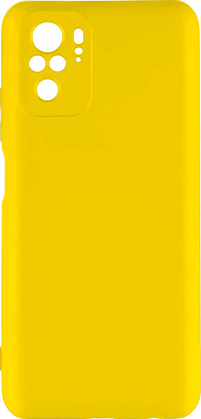 Изображение товара Чехол-накладка Case Matte Lux для Redmi Note 10 (4G) / Redmi Note 10S (желтый)