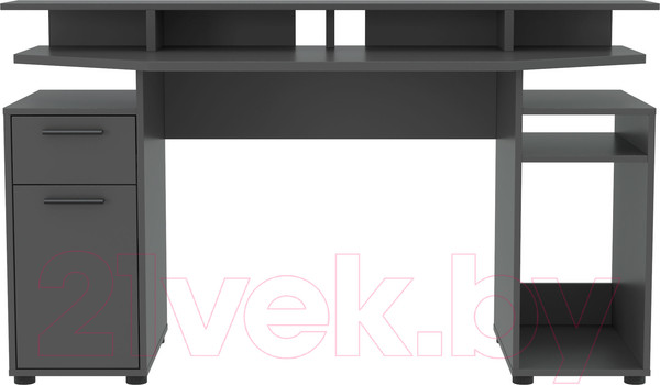 Изображение товара Компьютерный стол Интерлиния Skill-1 (антрацит/антрацит)