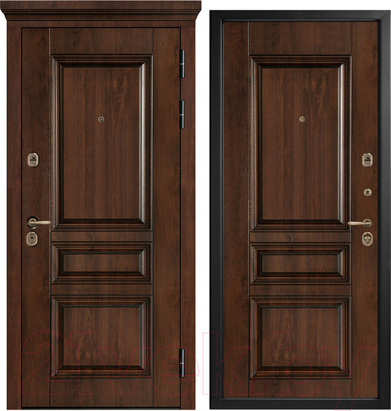 Изображение товара Входная дверь Металюкс М85/10 (86х205, правая)