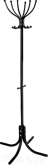 Изображение товара Вешалка для одежды Мебелик М 6 (черный)