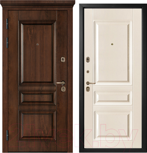 Изображение товара Входная дверь Металюкс М85/12 (96x205, левая)