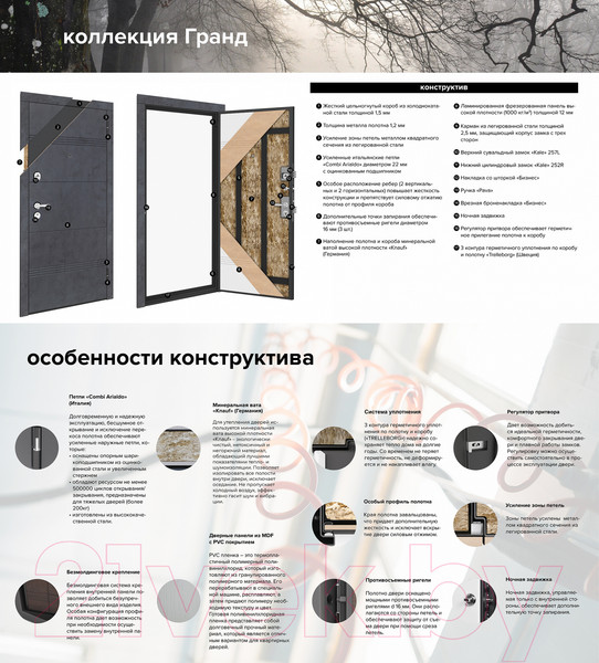 Изображение товара Входная дверь Металюкс М85/14 (96x205, правая)