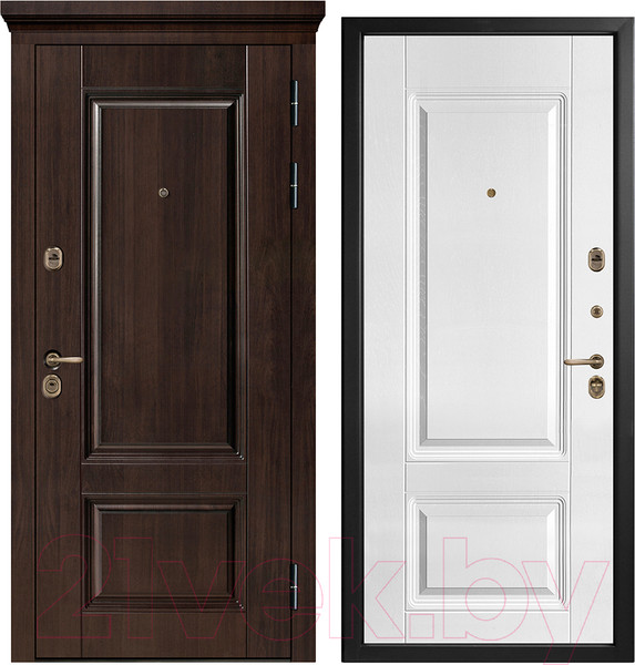 Изображение товара Входная дверь Металюкс М85/14 (96x205, правая)