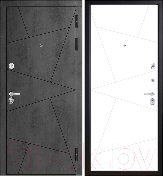 Изображение товара Входная дверь Металюкс М85/1 (96x205, правая)