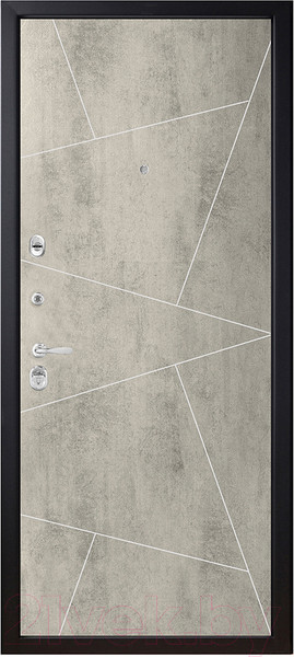 Изображение товара Входная дверь Металюкс М85/9 (96x205, левая)