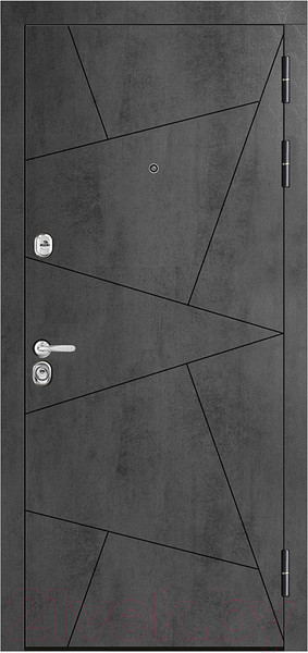 Изображение товара Входная дверь Металюкс М85/9 (96x205, правая)