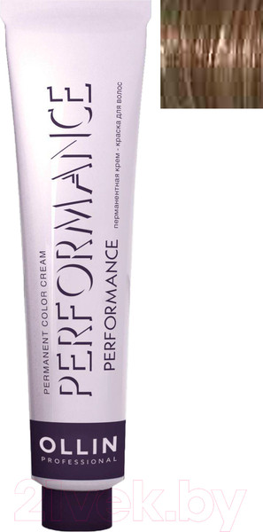 Изображение товара Крем-краска для волос Ollin Professional Performance Permanent Color Cream 9/7 (60мл, блондин коричневый)