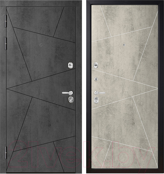 Изображение товара Входная дверь Металюкс М85/9 (86x205, левая)