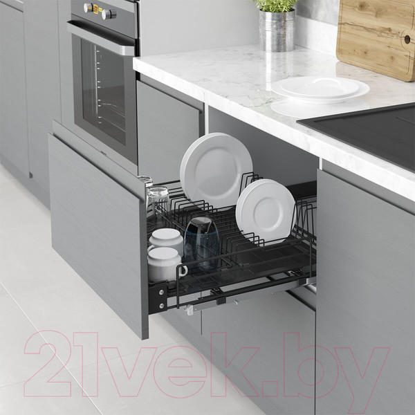 Изображение товара Корзина-сушка выдвижная Starax S-2032-A (антрацит)