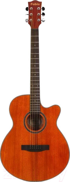 Изображение товара Акустическая гитара Fabio FXL-401 MN (темный натуральный)