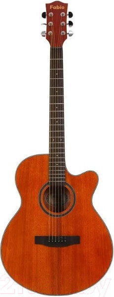 Изображение товара Акустическая гитара Fabio FXL-401 MN (темный натуральный)