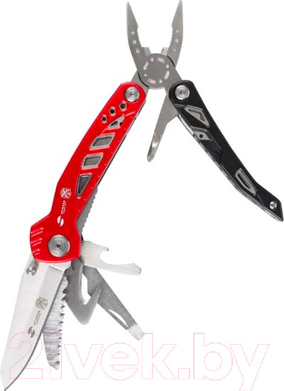 Изображение товара Мультитул STINGER MT-PE86A (красный/черный)