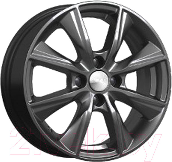 Изображение товара Литой диск SKAD Порту 15x6" 4x100мм DIA 67.1мм ET 45мм Графит