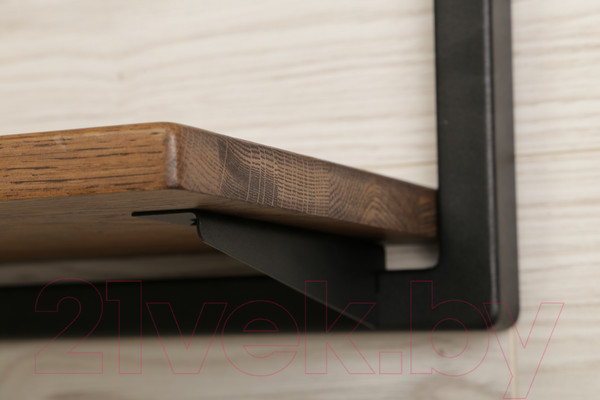 Изображение товара Полка Stal-Massiv Fly-DS 265x265 (дуб мореный)