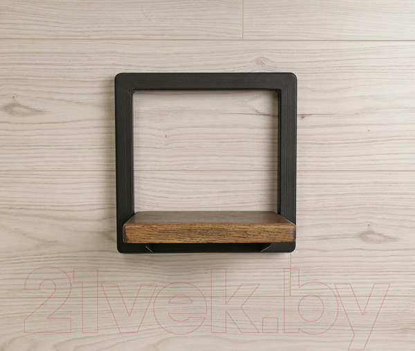 Изображение товара Полка Stal-Massiv Fly-DS 265x265 (дуб мореный)