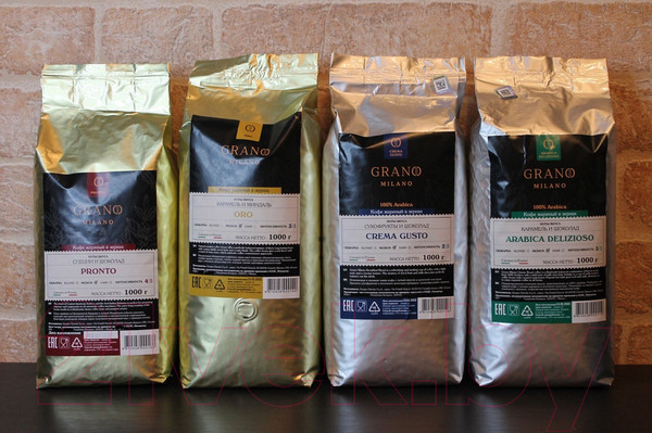 Изображение товара Кофе в зернах Grano Milano Crema Gusto  (1кг)