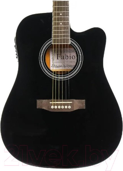 Изображение товара Электроакустическая гитара Fabio FAW-702B CEQ (черный)