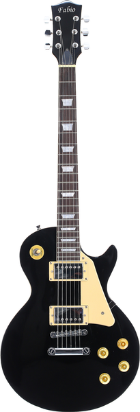 Изображение товара Электрогитара Fabio LP02 BK (черный)