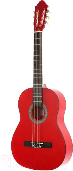 Изображение товара Акустическая гитара Fabio KM3915RD (красный)