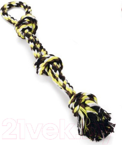 Изображение товара Игрушка для собак Beeztees Веревка с 3 узлами р.L / 641257