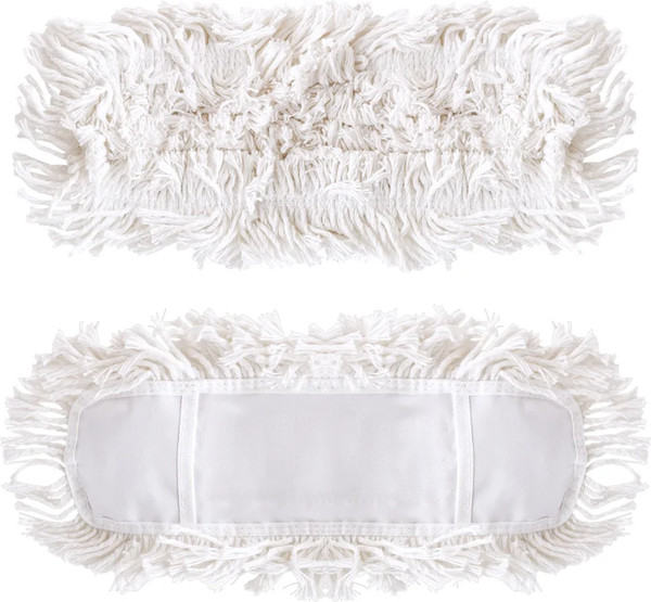 Изображение товара Моп для швабры OfficeClean Professional Хлопок ворс (28см, белый)