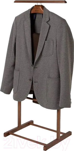 Изображение товара Стойка для одежды Мебелик Костюмная В 21Н (средне-коричневый)