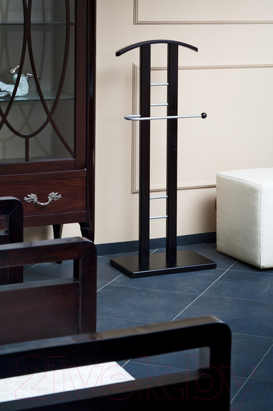 Изображение товара Стойка для одежды Мебелик Костюмная Галант 321 (металлик/венге)