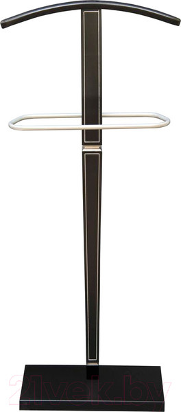 Изображение товара Стойка для одежды Мебелик Костюмная Bаско В 70 (венге/серебристый)