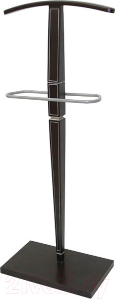 Изображение товара Стойка для одежды Мебелик Костюмная Bаско В 70 (венге/серебристый)