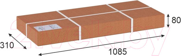 Изображение товара Стойка для одежды Мебелик Костюмная Bаско В 70 (венге/серебристый)