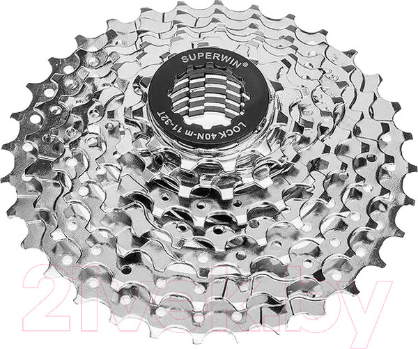 Изображение товара Кассета для велосипеда Superwin CS-04-C (8ск, 11-32Т)