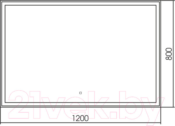 Изображение товара Зеркало Silver Mirrors Ливия 120x80 / ФР-1758