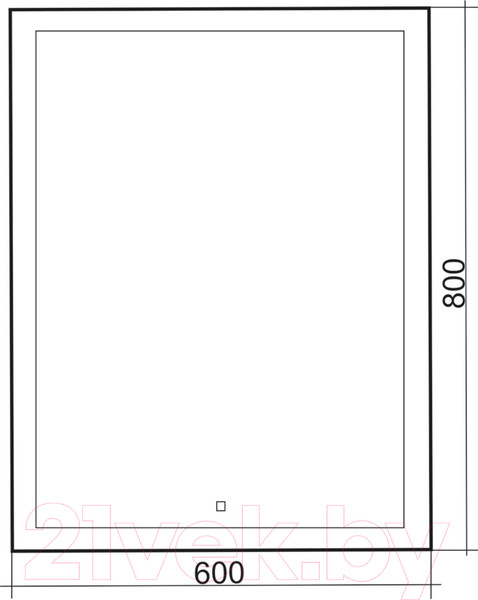 Изображение товара Зеркало Silver Mirrors Гуверт 60x80 / ФР-1540