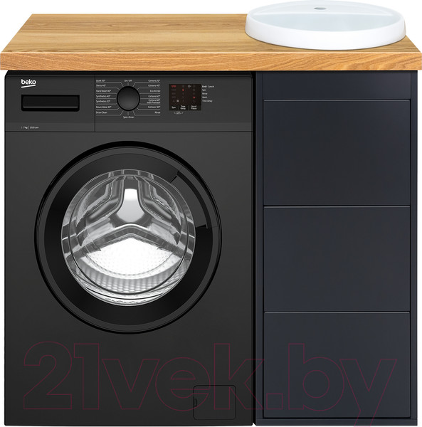 Изображение товара Тумба под умывальник Brevita Grafit 40 / GRA-01040-013Я