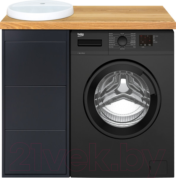 Изображение товара Тумба под умывальник Brevita Grafit 40 / GRA-01040-013Я