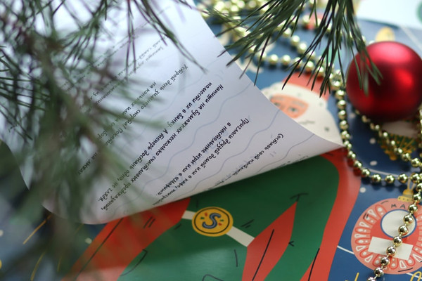 Изображение товара Книга адвент-календарь МИФ Дед Мороз не так прост (Шахова Анна)