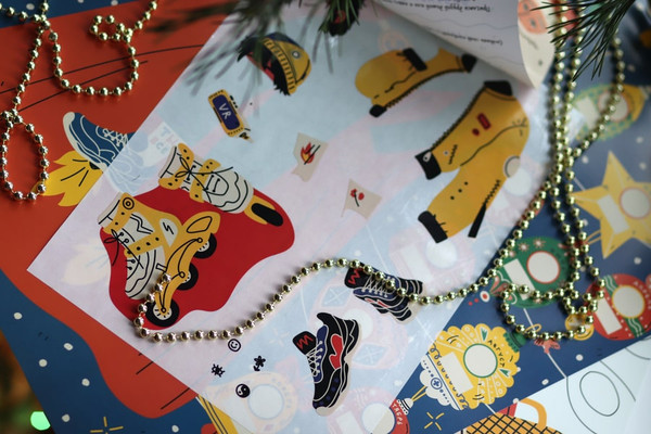 Изображение товара Книга адвент-календарь МИФ Дед Мороз не так прост (Шахова Анна)