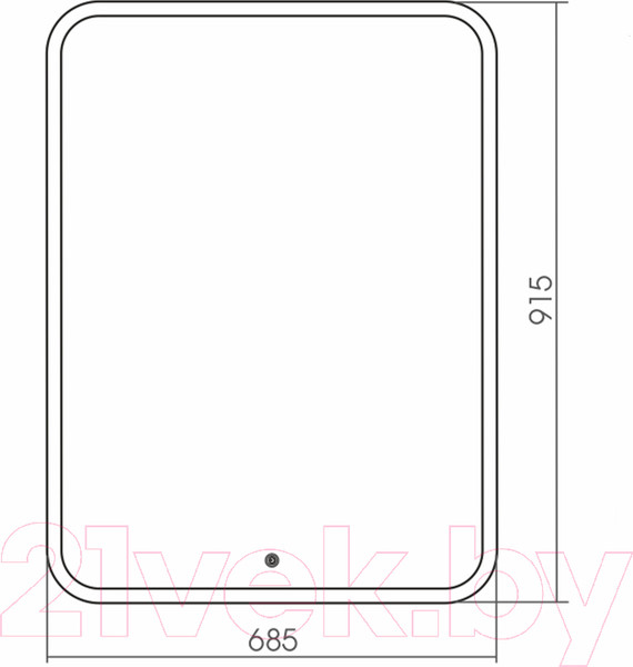 Изображение товара Зеркало Silver Mirrors Стив 68.5x91.5 / ФР-00001480