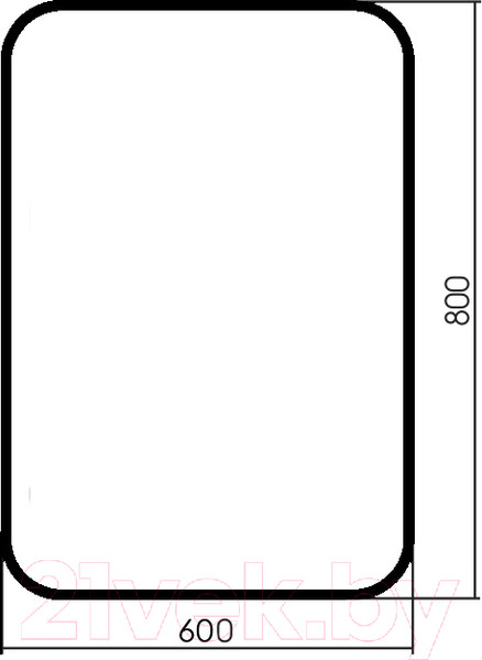 Изображение товара Зеркало Silver Mirrors Мальта-лофт 60x80 / ФР-00002427