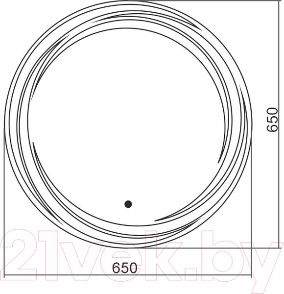 Изображение товара Зеркало Silver Mirrors Милуз D650 / ФР-1535