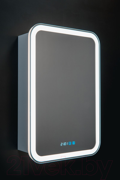 Изображение товара Шкаф с зеркалом для ванной Silver Mirrors Фиджи 50 / LED-00002361