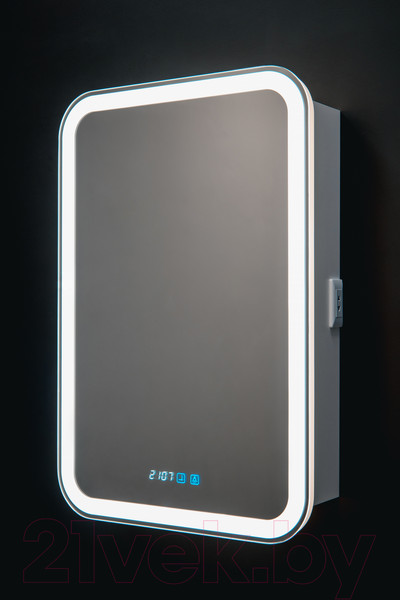 Изображение товара Шкаф с зеркалом для ванной Silver Mirrors Фиджи 50 / LED-00002361