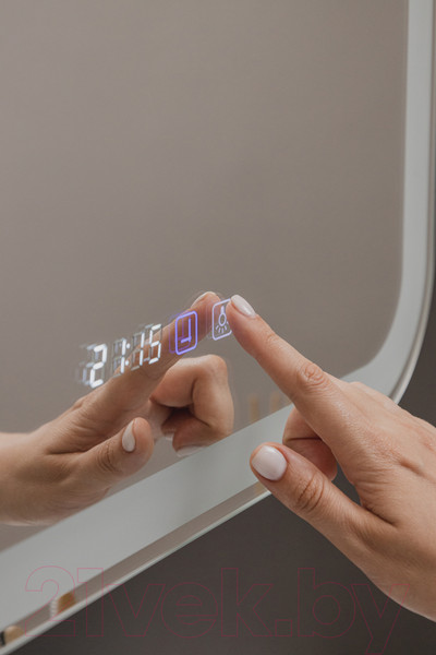 Изображение товара Шкаф с зеркалом для ванной Silver Mirrors Фиджи 50 / LED-00002361