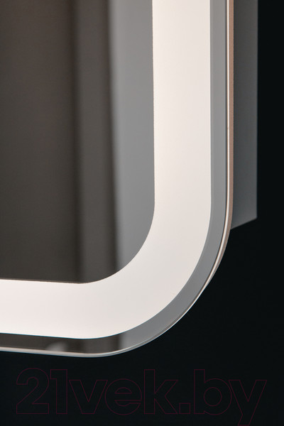 Изображение товара Шкаф с зеркалом для ванной Silver Mirrors Фиджи 50 / LED-00002361