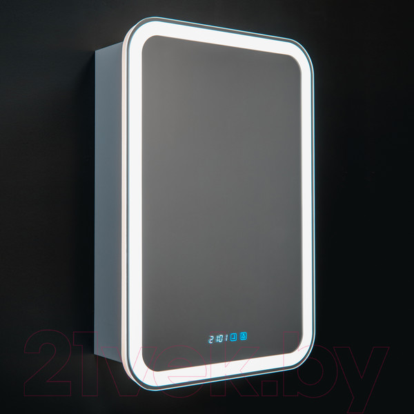 Изображение товара Шкаф с зеркалом для ванной Silver Mirrors Фиджи 50 / LED-00002361